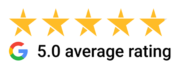 Google 5.0 Average Rating